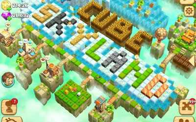 Cube Skyland: Farm Craft [ВЗЛОМ много денег] скриншот 6