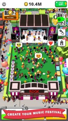 Idle Concert [ВЗЛОМ: бриллианты] 1.1.2 скриншот 1