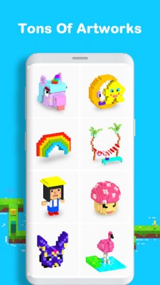 Voxel - 3D Раскраска книжки screenshot №5