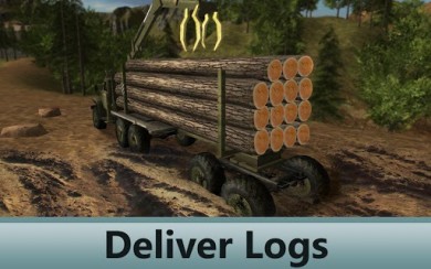 Симулятор Водителя Лесопилки [ВЗЛОМ: Много денег] v 1.06