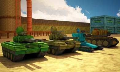 Toon Tank - Craft War Mania [ВЗЛОМ] скриншот №5