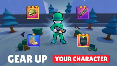Stickman of Wars: RPG Shooter screenshot №4