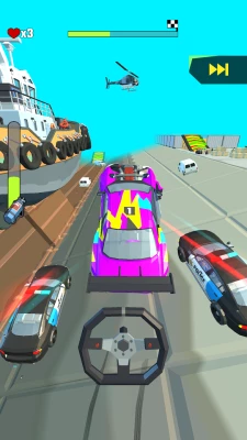 Crazy Rush 3D - Уличные Гонки screen 3