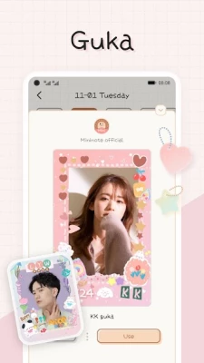 Mininote screen 2