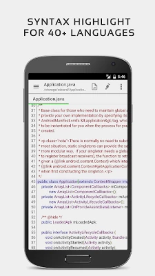 QuickEdit Text Editor Pro screen 1