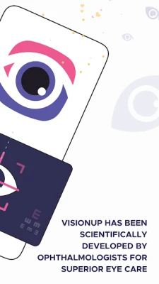 VisionUp Eye Exercises screen 2