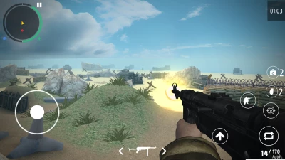 World War 2 Blitz war games screen 4