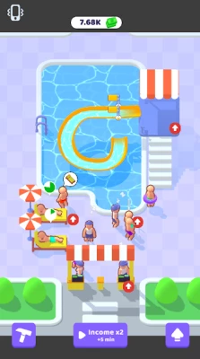 My Aquapark: Idle Water Empire screen 1