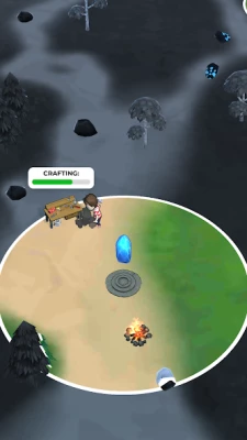 Цветные захватчики Idle screen 1