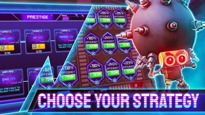 Cyber Fusion - Idle Merge Defe screenshot №5