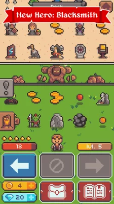 Eternis Heroes - Roguelike RPG screenshot №2