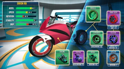 Gravity Rider: райдер мото screenshot №4