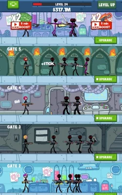 Idle Stickman screenshot №8