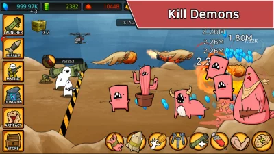 Missile Dude RPG : idle hero screenshot №4