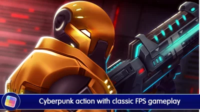 Neon Shadow: Cyberpunk 3D Firs screenshot №2