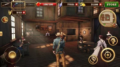 Огонь с Запада West Gunfighter screenshot №6