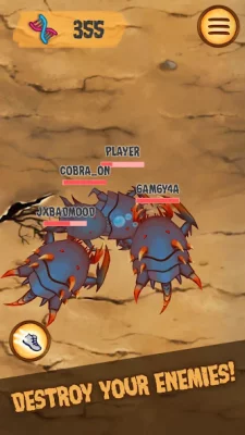 Spore Monsters.io - Evolution screenshot №6