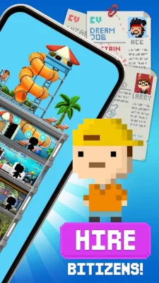 Tiny Tower: Pixel Life Builder screenshot №3