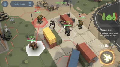 Concern Mech Armored Front screen 3
